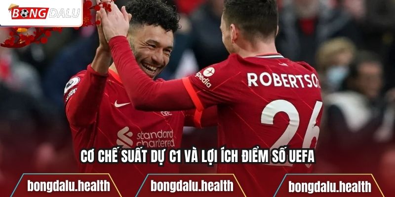 Cơ chế suất dự C1 và lợi ích điểm số UEFA