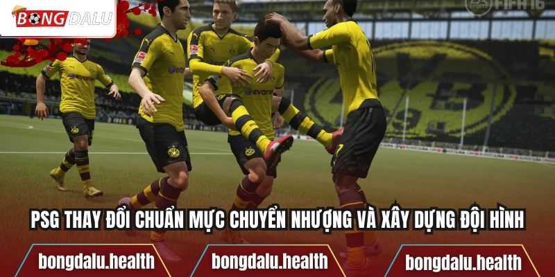 PSG thay đổi chuẩn mực chuyển nhượng và xây dựng đội hình